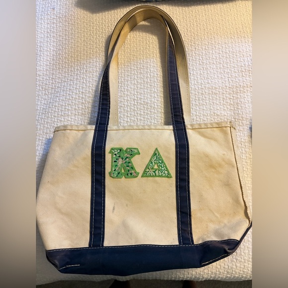 Kappa Delta LLBean Boat and Tote - Picture 1 of 3
